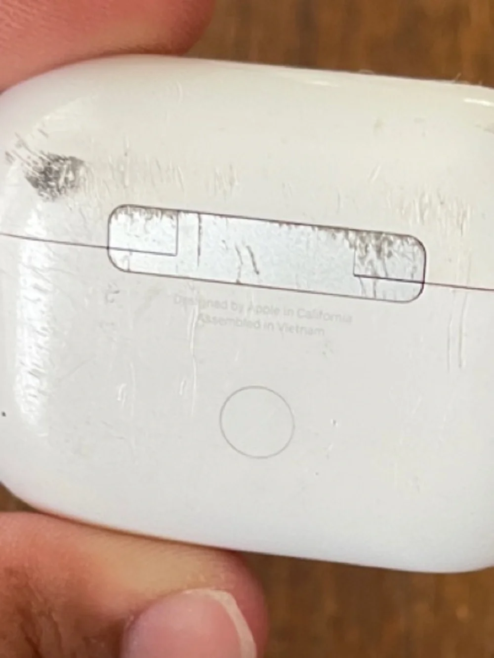 Wireless Earbuds Charging Case - White